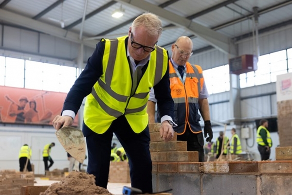 WMCA Mayor announces &pound;75m training package to tackle construction worker shortage